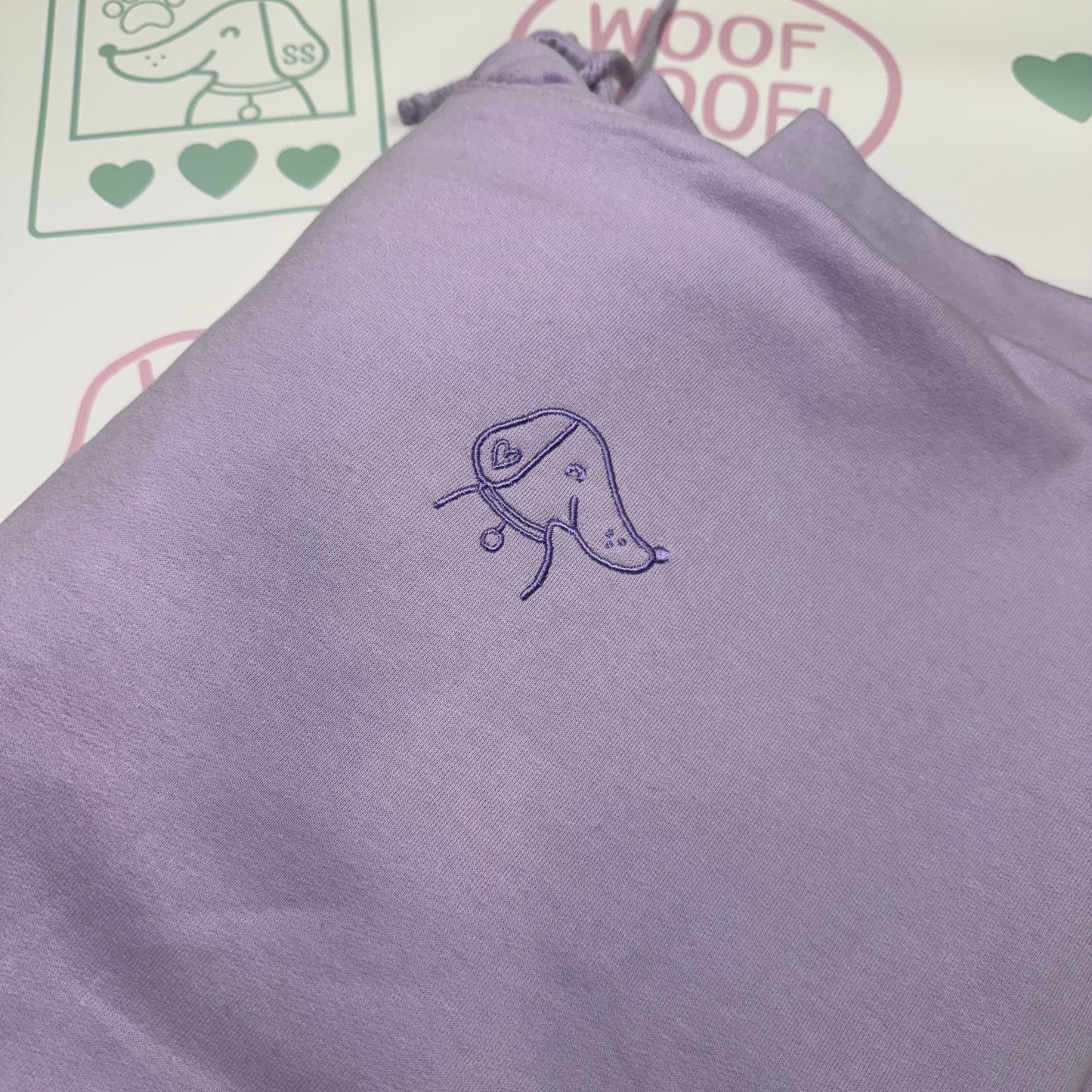 Embroidered Dachshund Hoodie