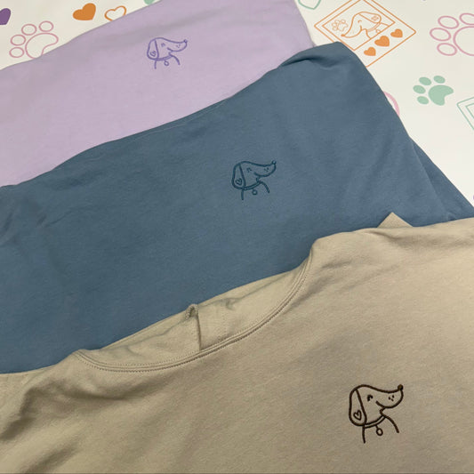 Embroidered Dachshund Hoodie