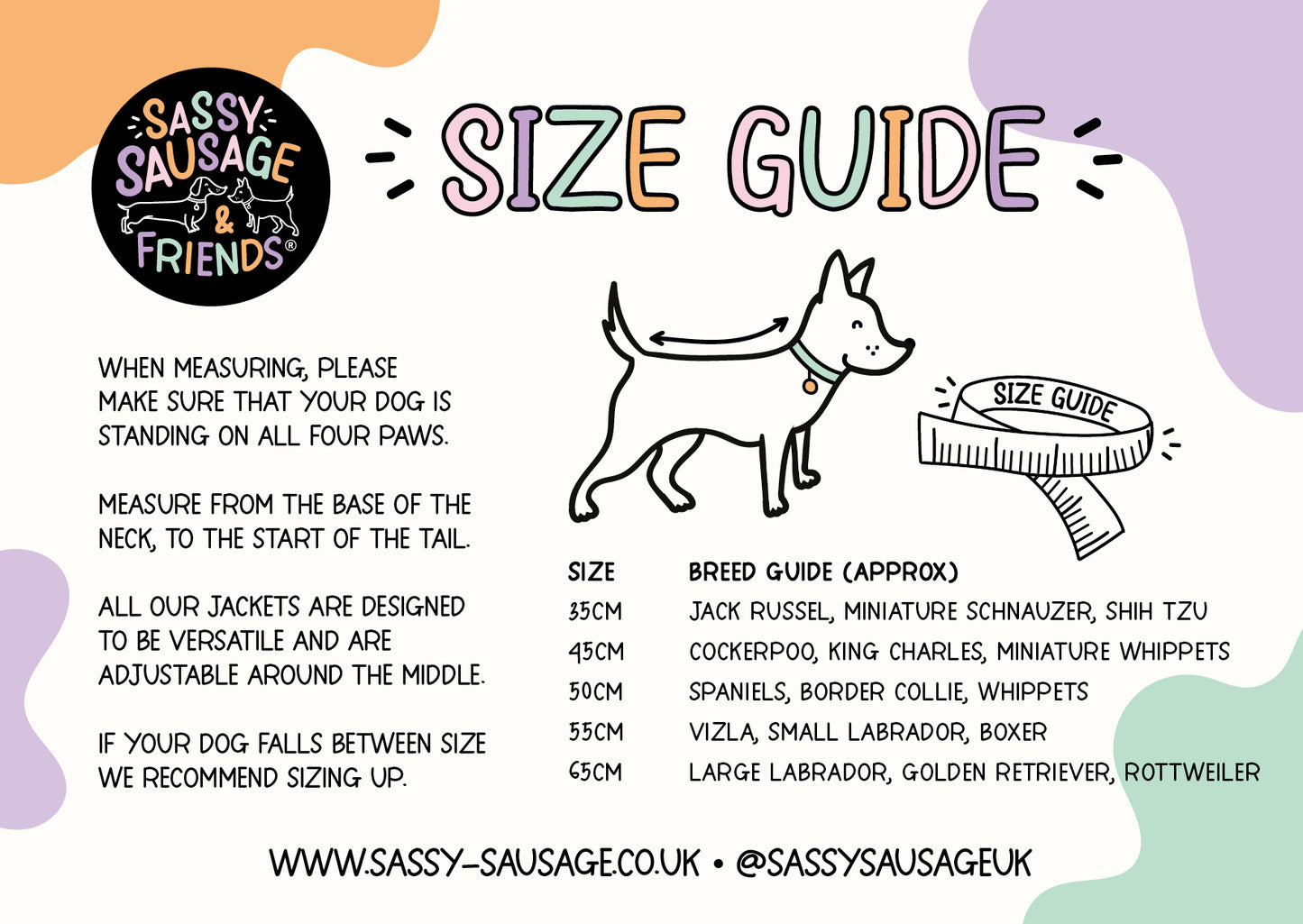 Essentials Jacket - All Breeds