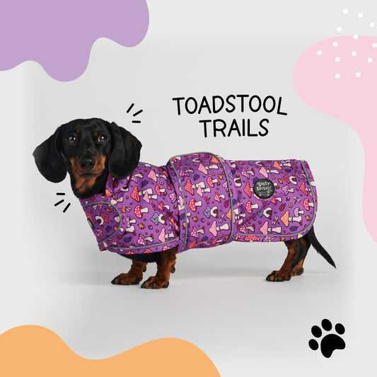 Toadstool Trails - Dachshund Jacket