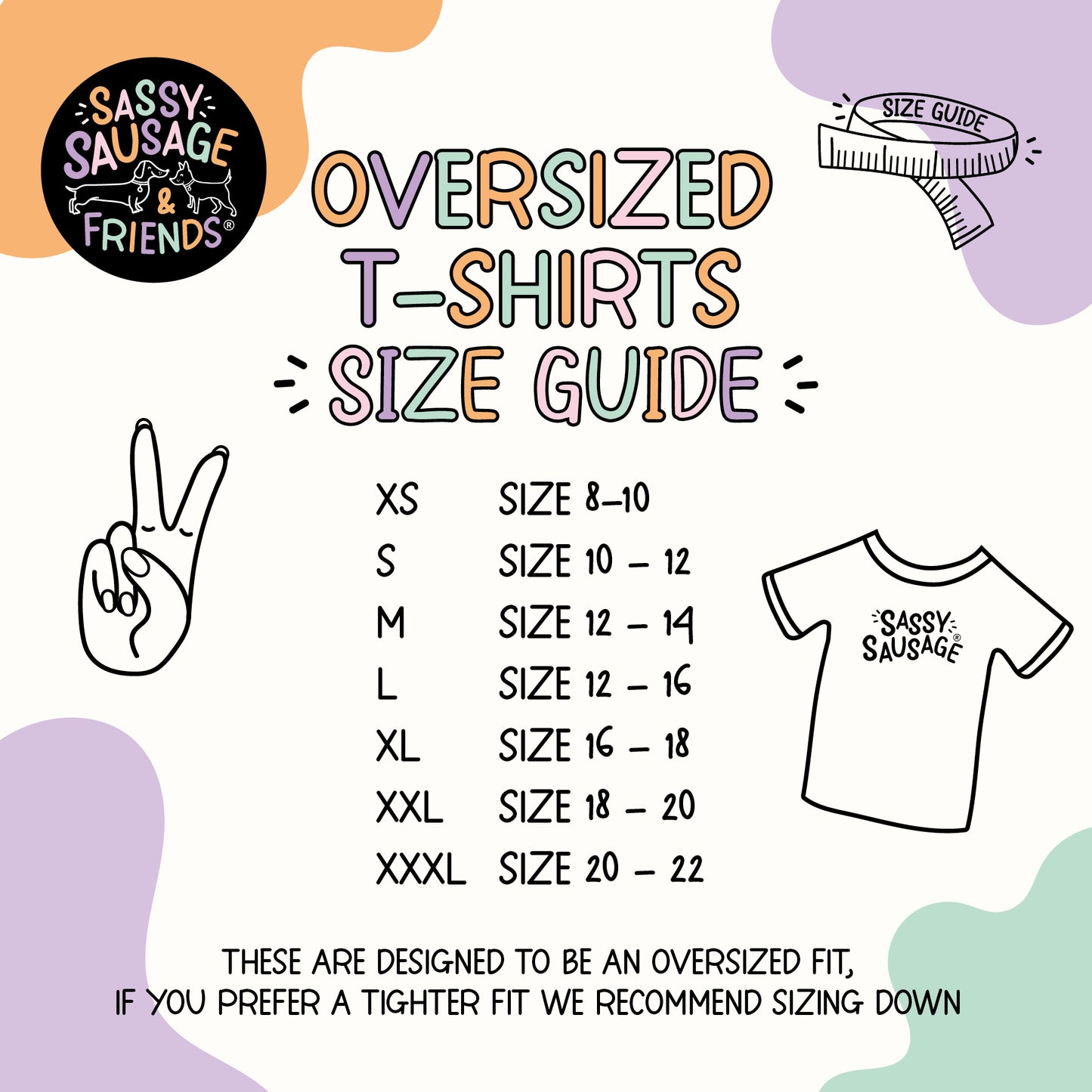 Printed Sassy Sausage T-Shirt