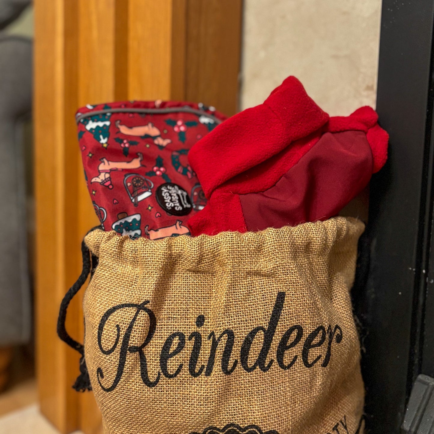 Christmas Limited Edition 'Red Wine' Rollneck Jumper